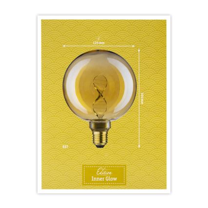 LED Sijalica INNER G125 E27/3,5W/230V 1800K - Paulmann 28881