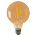 LED Sijalica LEDSTAR AMBER G80 E27/8W/230V 2200K