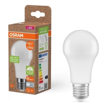LED Sijalica od reciklirane plastike A100 E27/14W/230V 4000K - Osram