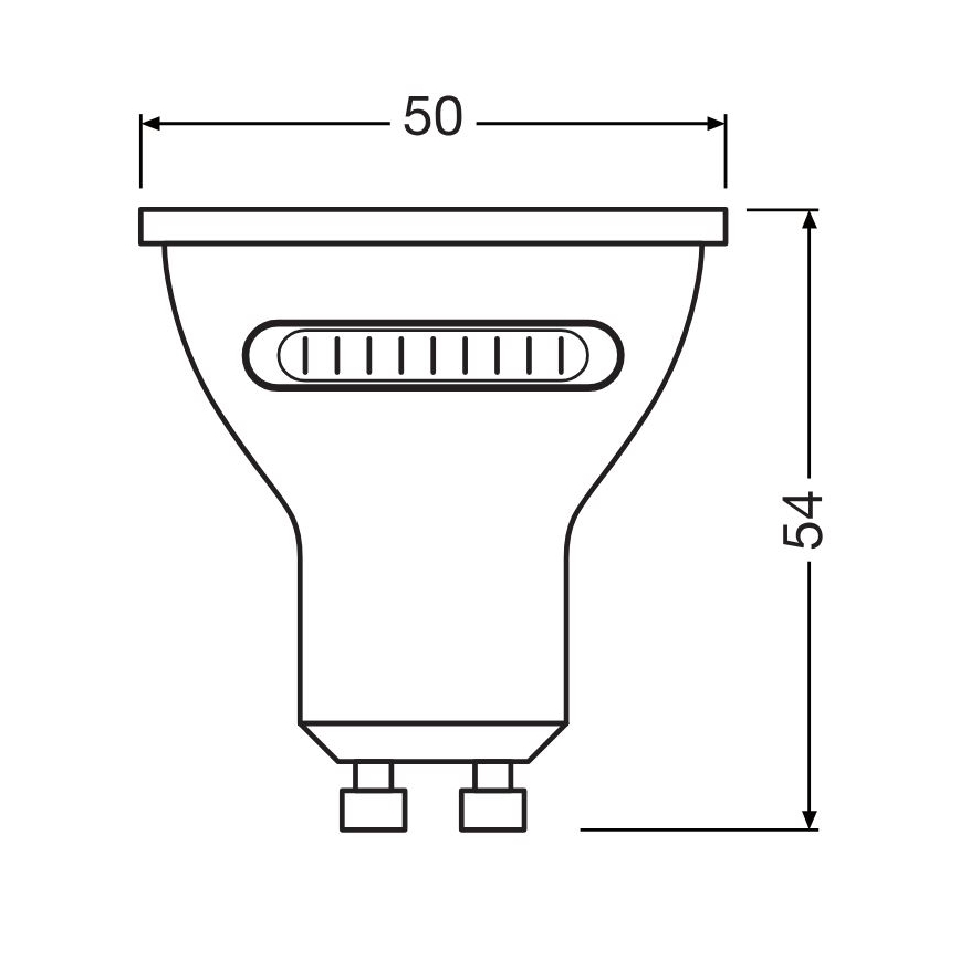 LED Sijalica PAR16 GU10/4,2W/230V 2700/4000/6500K 36° - Osram