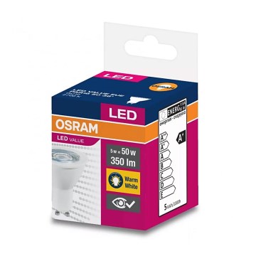 LED Sijalica PAR16 GU10/5W/230V 2700K - Osram