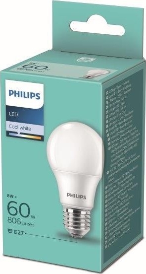 LED Sijalica Philips A60 E27/8W/230V 4000K