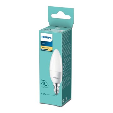 LED Sijalica Philips B35 E14/5,5W/230V 2700K