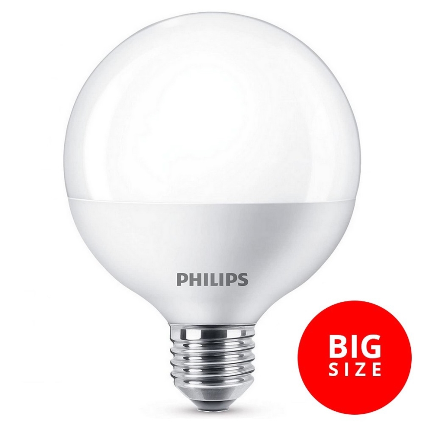 LED Sijalica Philips G95 E27/8,5W/230V 6500K