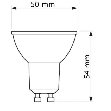 LED Sijalica Philips GU10/6,7W/230V 6500K