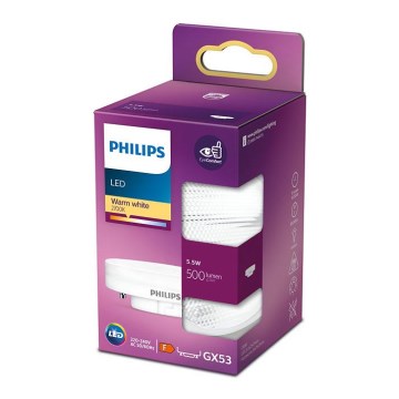 LED Sijalica Philips GX53/5,5W/230V 2700K