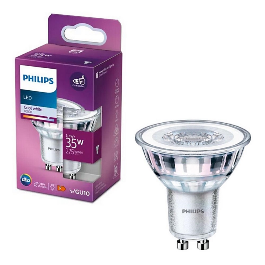 LED Sijalica Philips PAR16 GU10/3,5W/230V 4000K