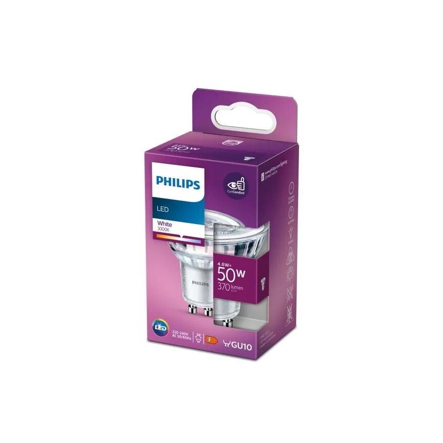 LED Sijalica Philips PAR16 GU10/4,6W/230V 3000K