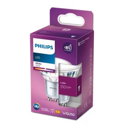 LED Sijalica Philips PAR16 GU10/4,9W/230V 3000K