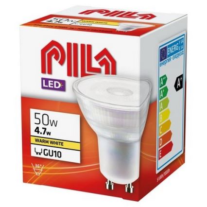 LED Sijalica Philips Pila PAR16 GU10/4,7W/230V 2700K