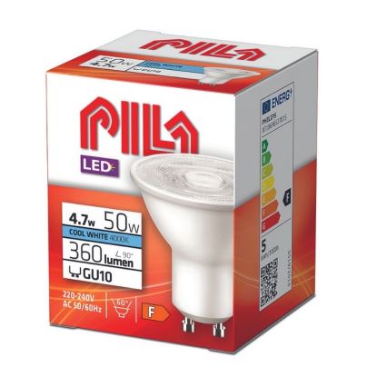 LED Sijalica Philips Pila PAR16 GU10/4,7W/230V 4000K