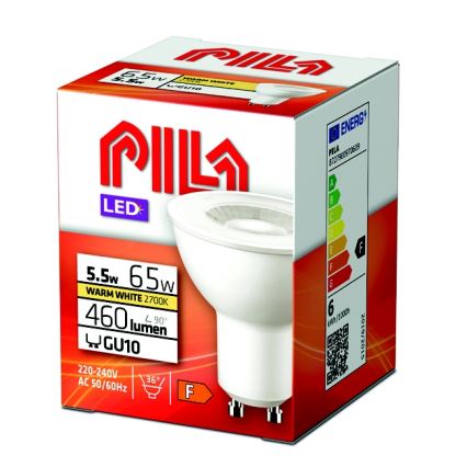 LED Sijalica Philips Pila PAR16 GU10/5,5W/230V 2700K