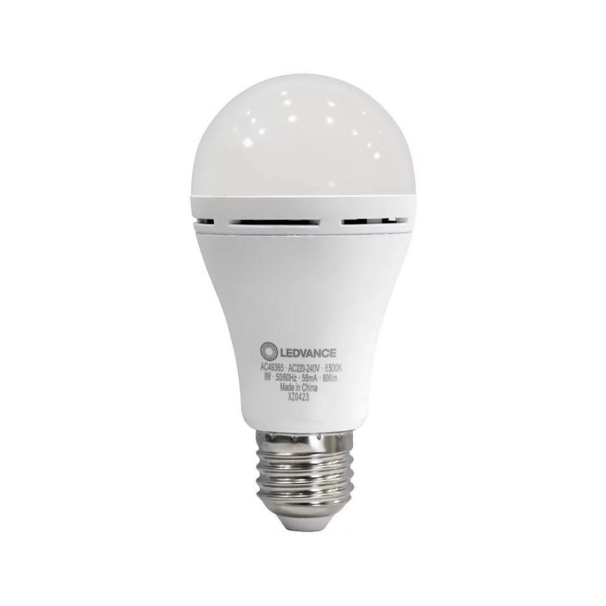 LED sijalica punjiva A60 E27/8W/230V 6500K - Ledvance