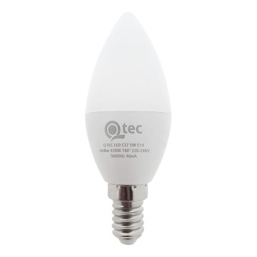 LED Sijalica Qtec C35 E14/5W/230V 4200K