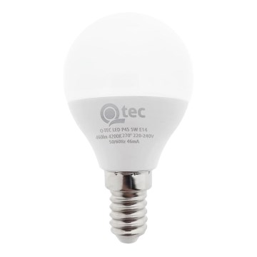 LED Sijalica Qtec P45 E14/5W/230V 4200K