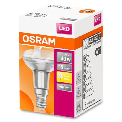 LED Sijalica R50 E14/2,6W/230V 2700K - Osram
