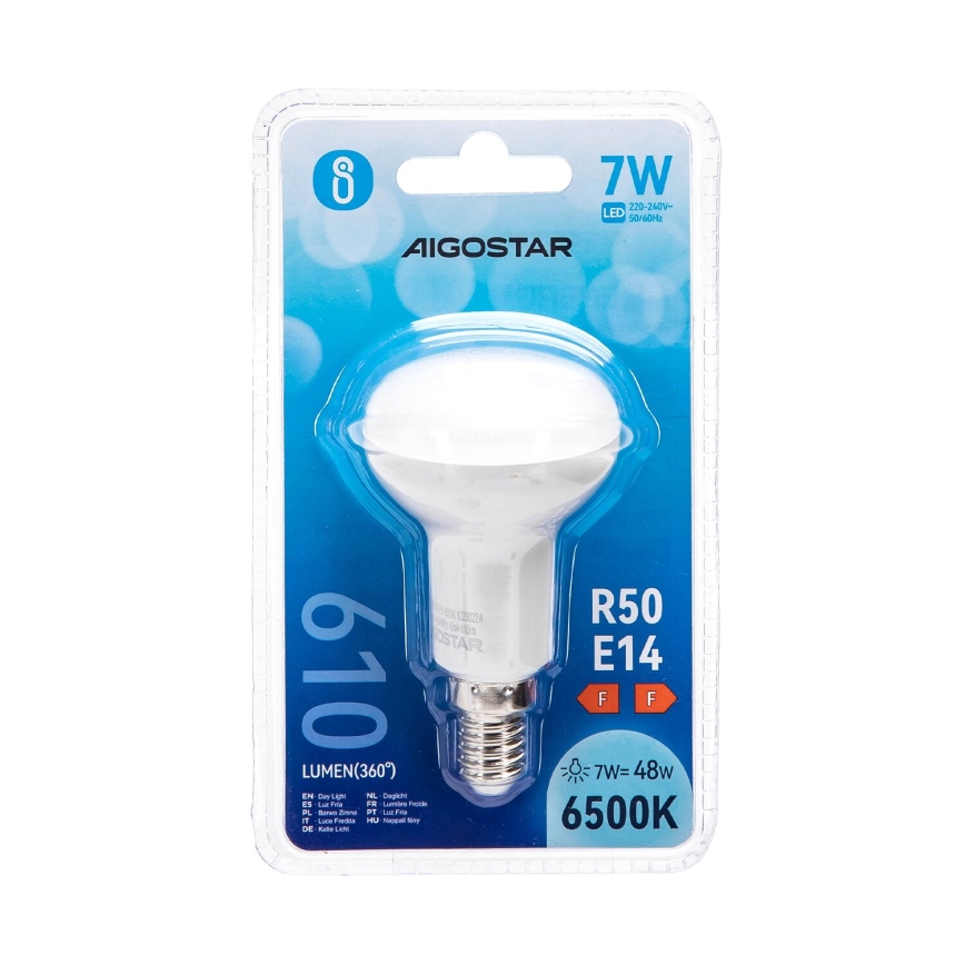 LED Sijalica R50 E14/7W/230V 6500K - Aigostar