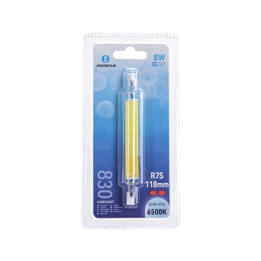 LED Sijalica R7s/8W/230V 6500K - Aigostar