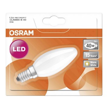 LED Sijalica RETROFIT B40 E14/4W/230V 2700K - Osram