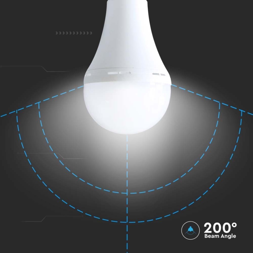 LED Sijalica sa modom za hitne slučajeve A80 E27/12W/230V 4000K