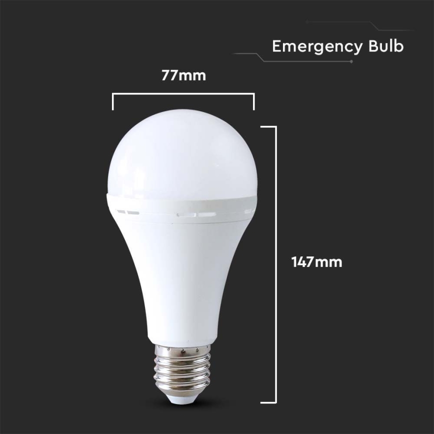LED Sijalica sa modom za hitne slučajeve A80 E27/12W/230V 4000K