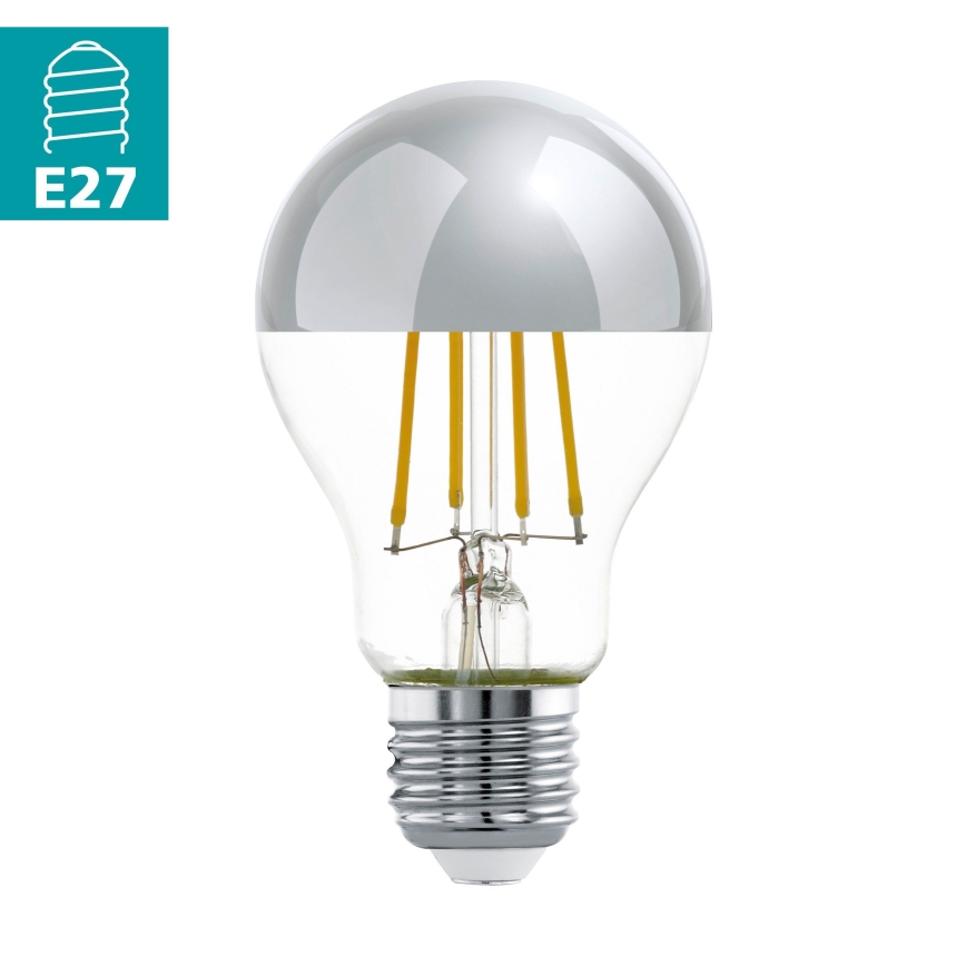 LED Sijalica sa sfernim ogledalom na vrhu A60 E27/7W/230V 2700K - Eglo 11834