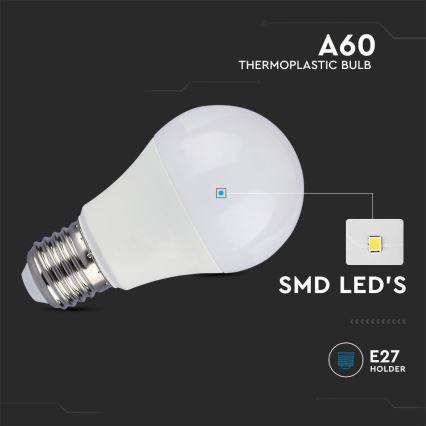 LED Sijalica SAMSUNG CHIP A60 E27/8,5W/230V 3000K