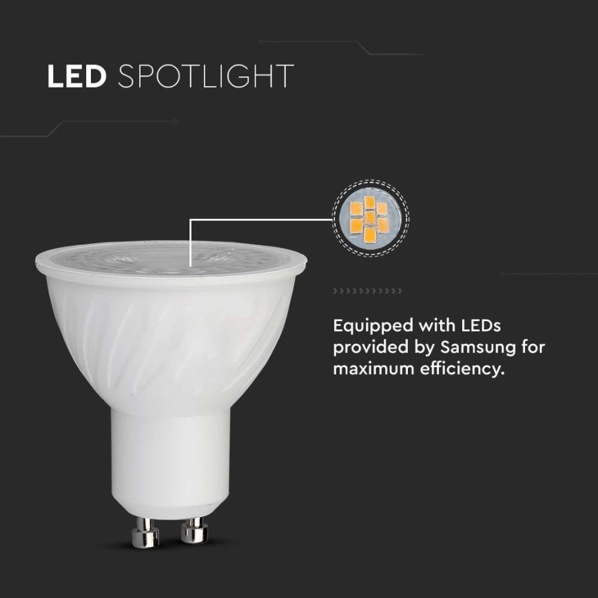 LED Sijalica SAMSUNG CHIP GU10/6W/230V 4000K