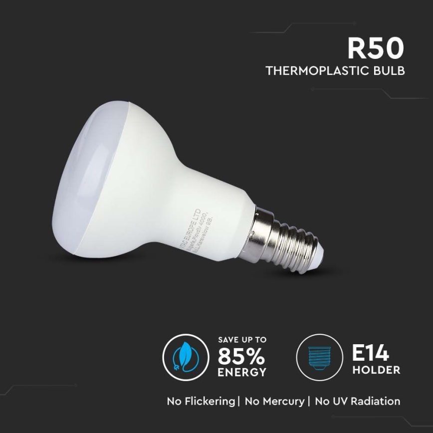 LED Sijalica SAMSUNG CHIP R50 E14/4,8W/230V 6500K