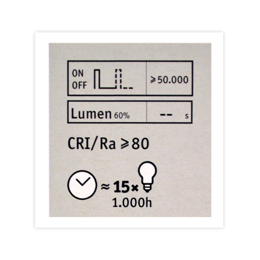 LED Sijalica SHAPE G125 E27/4W/230V 2700K - Paulmann 28764