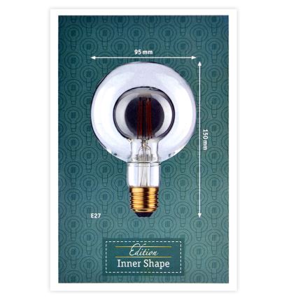 LED Sijalica SHAPE G95 E27/4W/230V 2700K - Paulmann 28766