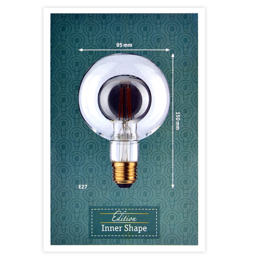 LED Sijalica SHAPE G95 E27/4W/230V 2700K - Paulmann 28766