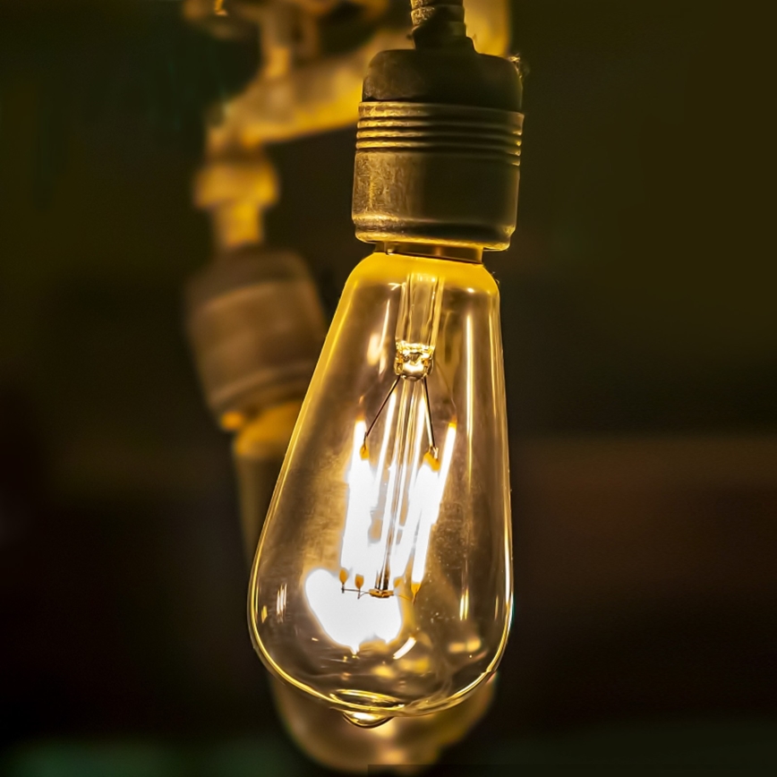 LED Sijalica ST64 E27/8W/230V 2200K - Aigostar