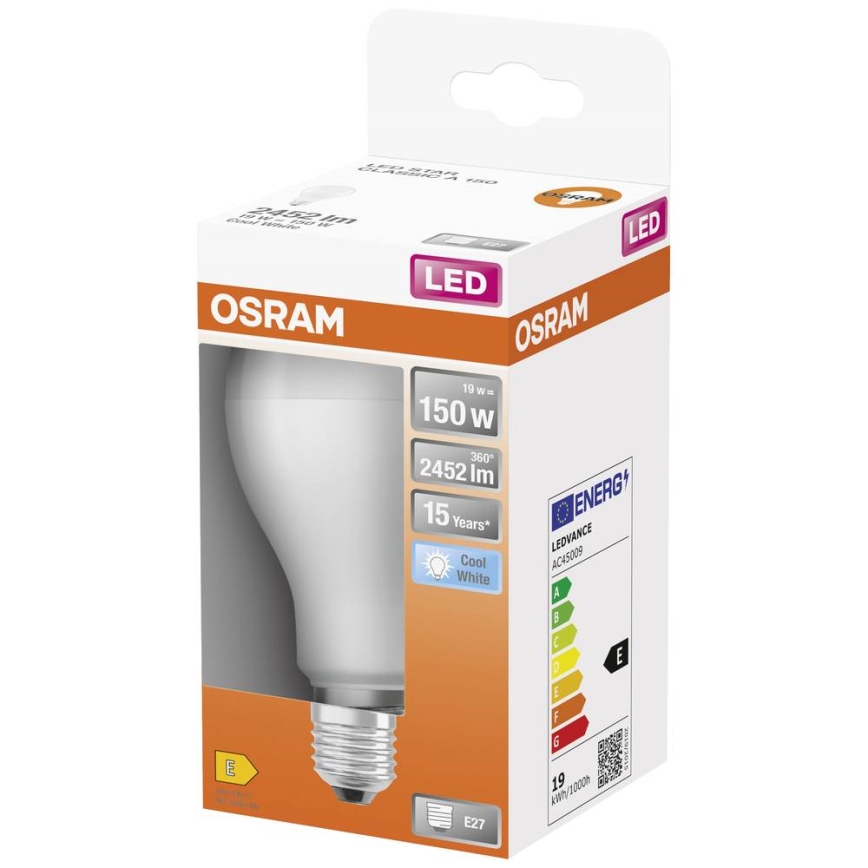 LED Sijalica STAR E27/19W/230V 4000K - Osram