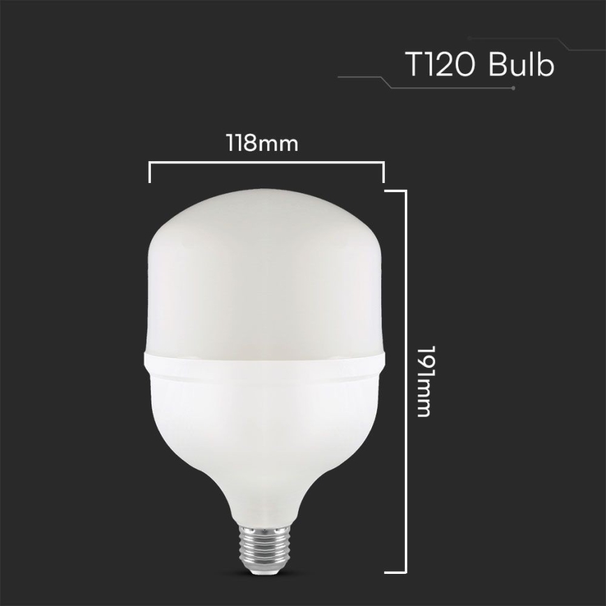 LED sijalica T120 E40 E27/40W/230V 6500K