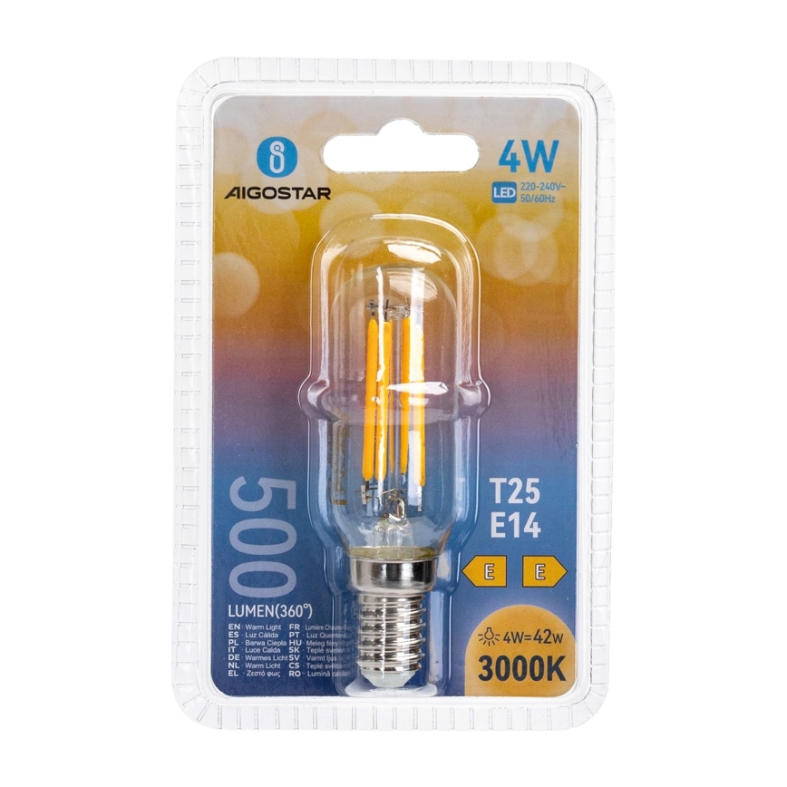 LED Sijalica T25 E14/4W/230V 3000K - Aigostar