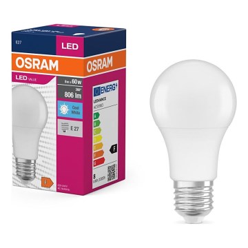 LED Sijalica VALUE A60 E27/8W/230V 4000K - Osram