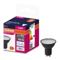 LED Sijalica VALUE PAR16 GU10/4,5W/230V 4000K 36° crno - Ledvance
