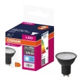 LED Sijalica VALUE PAR16 GU10/6,9W/230V 4000K 120° crno - Ledvance