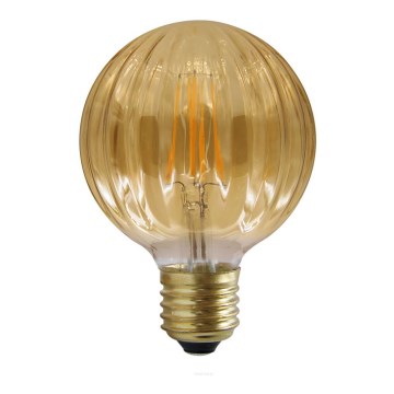 LED sijalica VINTAGE AMBER E27/4W/230V G100 2700K