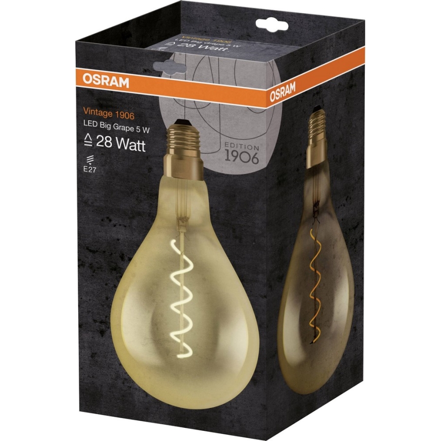 LED Sijalica VINTAGE E27/5W/230V - Osram
