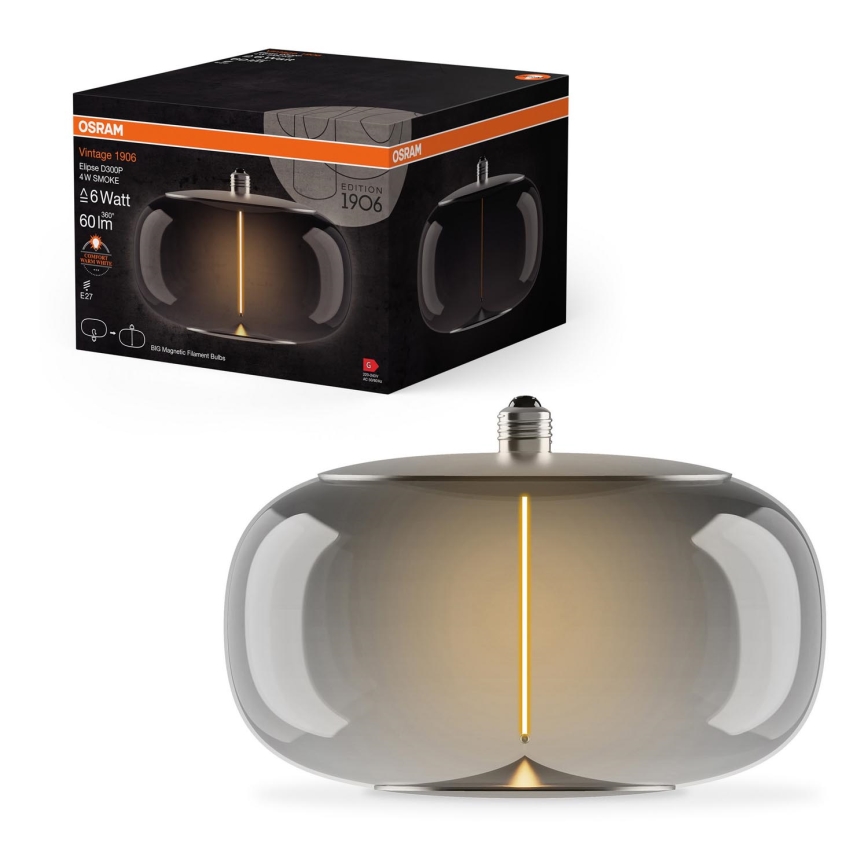 LED Sijalica VINTAGE FILAMENT E27/4W/230V 1800K dimno - Osram