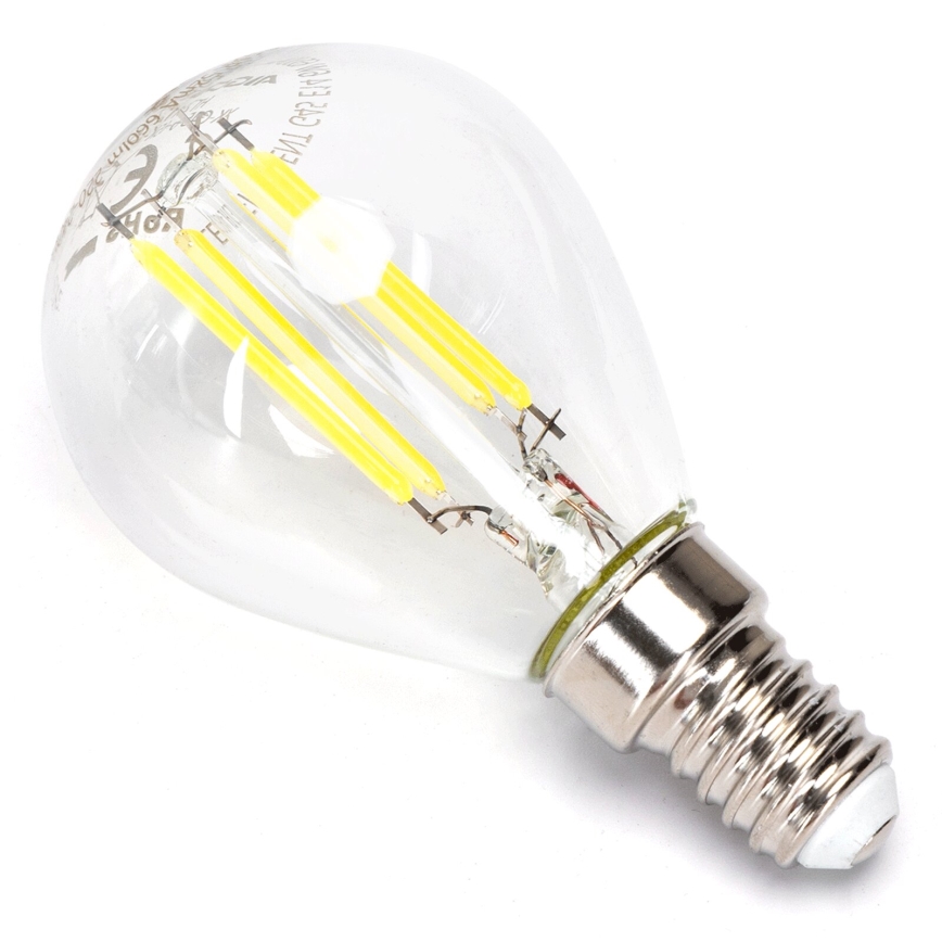 LED Sijalica VINTAGE G45 E14/6W/230V 6500K - Aigostar