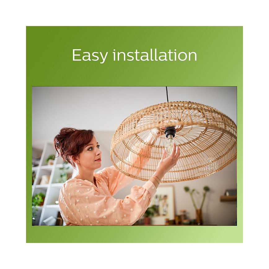 LED sijalica VINTAGE Philips A60 E27/4W/230V 3000K