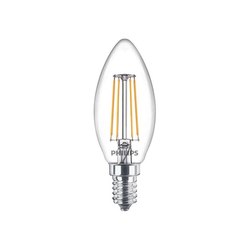 LED Sijalica VINTAGE Philips B35 E14/4,3W/230V 2700K