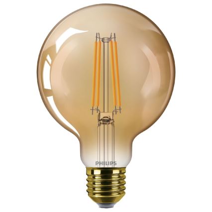 LED Sijalica VINTAGE Philips G95 E27/3,1W/230V 1800K