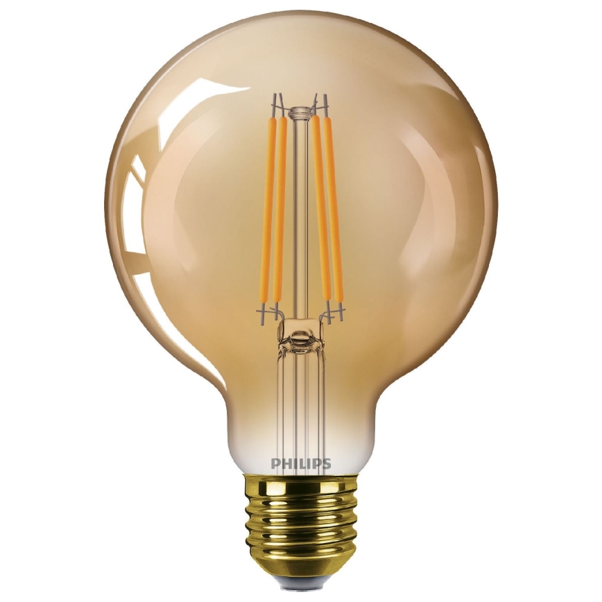 LED Sijalica VINTAGE Philips G95 E27/3,1W/230V 1800K