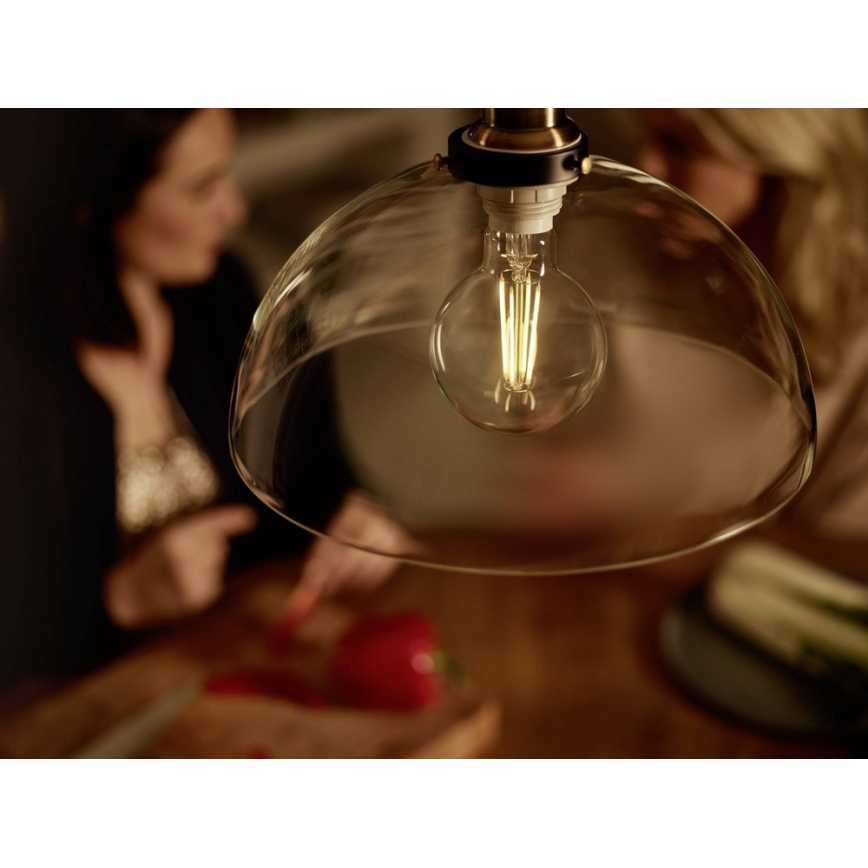 LED Sijalica VINTAGE Philips G95 E27/3,1W/230V 1800K