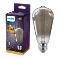 LED Sijalica VINTAGE Philips ST64 E27/2,3W/230V 1800K