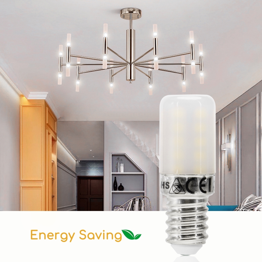 LED Sijalica za frižider T18 E14/3,5W/230V 6500K - Aigostar